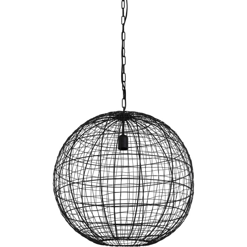 Hanglamp Mik 55cm doorsnee mat zwart