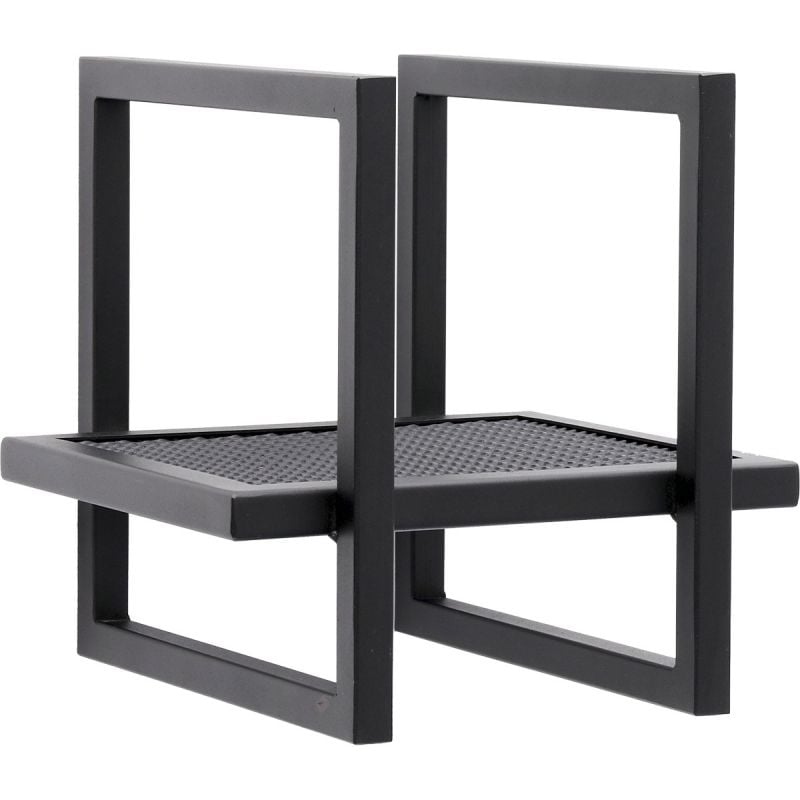 Wandrek Baja 30cm Zwart Metaal