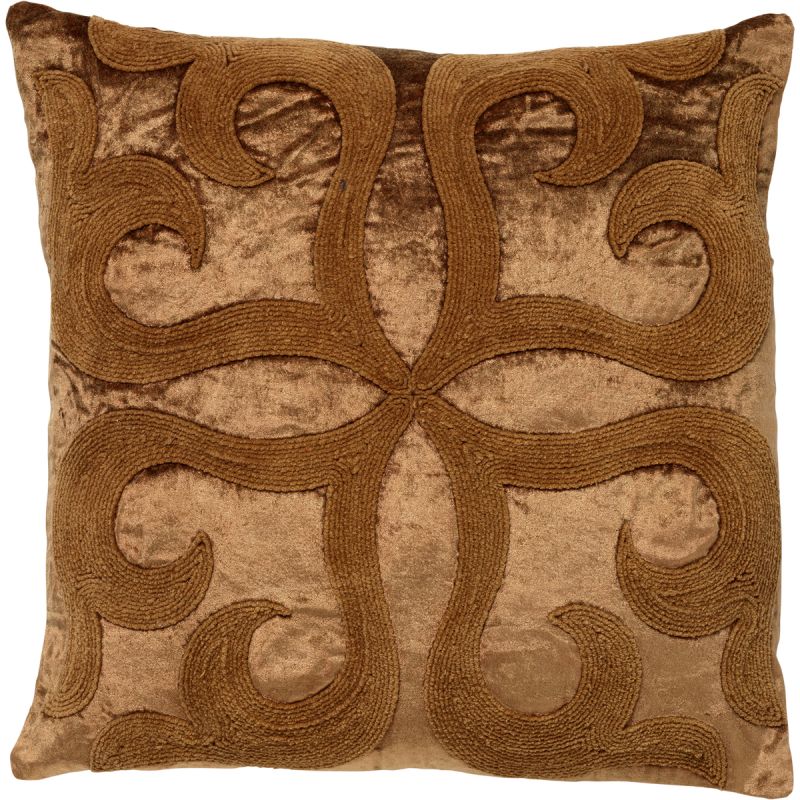 Kussen Avalon 45x45 Tobacco Brown
