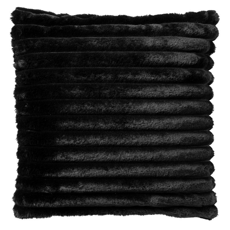 Dutch Decor - HAZEL - Sierkussen 50x50 cm Raven - zwart