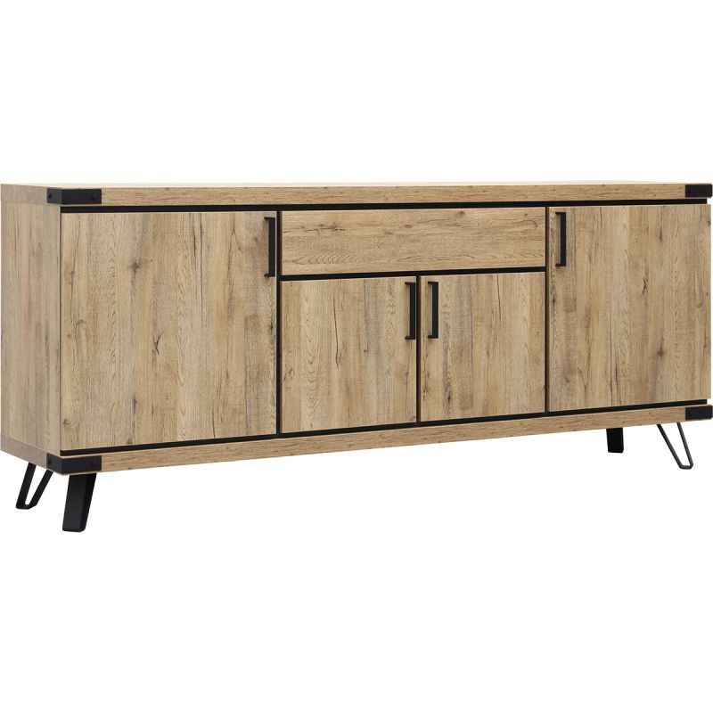 Dressoir Nigel 220 4 deurs 1 lade