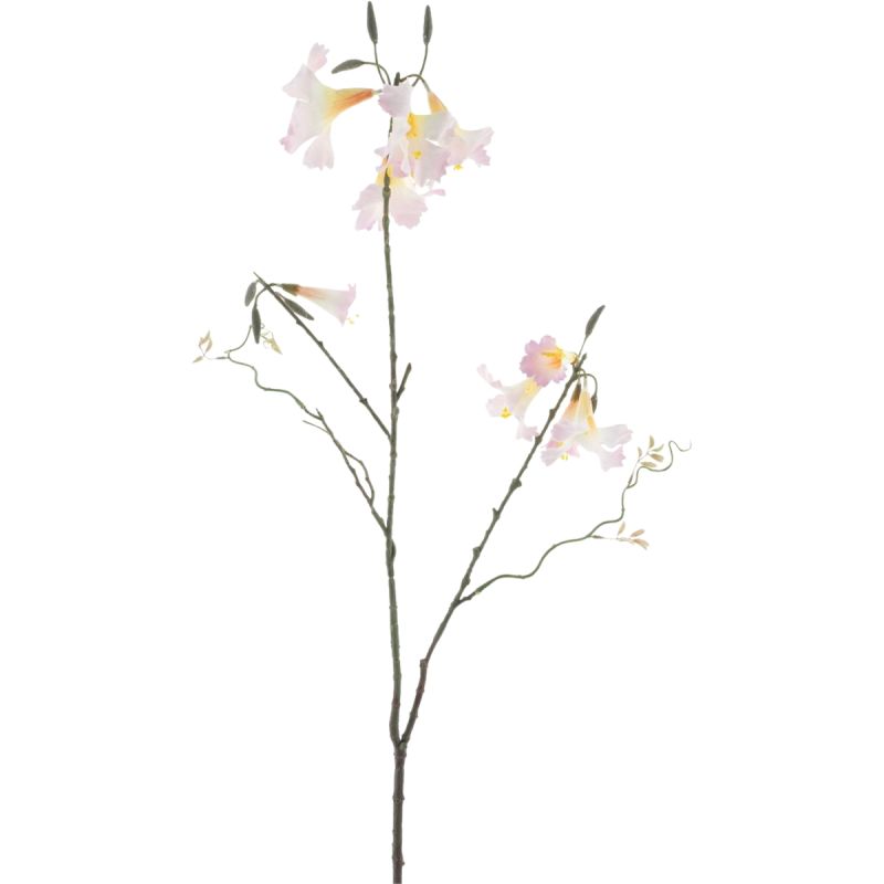 Kunst bloem Handroanthus zacht roze 94cm (VM95629-7)