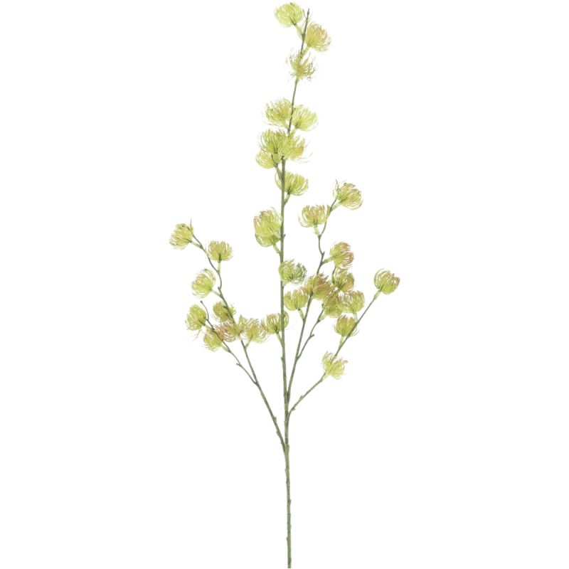 Kunst bloem Thistle groen 100cm