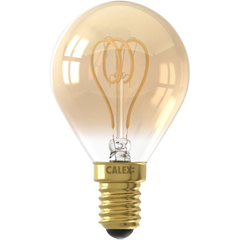 Lichtbron Kogellamp Flex Goud E14