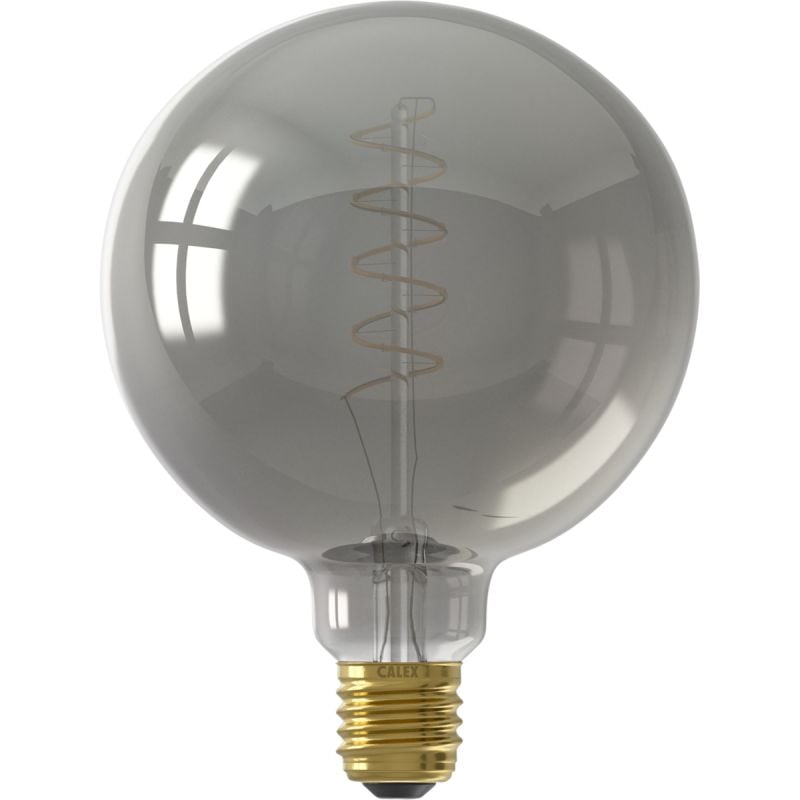 Lichtbron Globelamp Flex 12,5 cm Titanium E27
