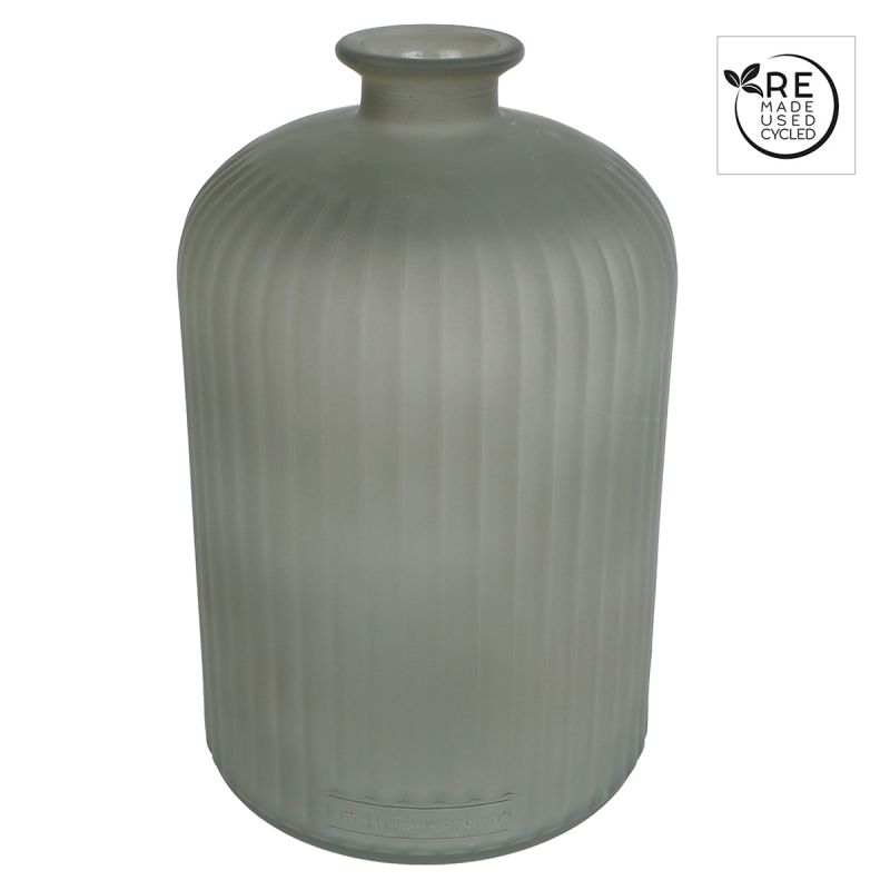 Vaas Verde Mate L mat lichtgroen glas