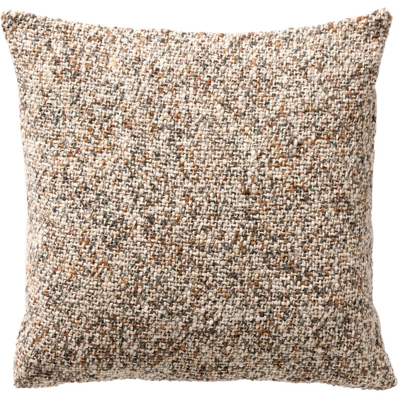 Dutch Decor JOEY - Sierkussen 45x45 cm - met kussenhoes van 70% gereclycled katoen - Charcoal Gray