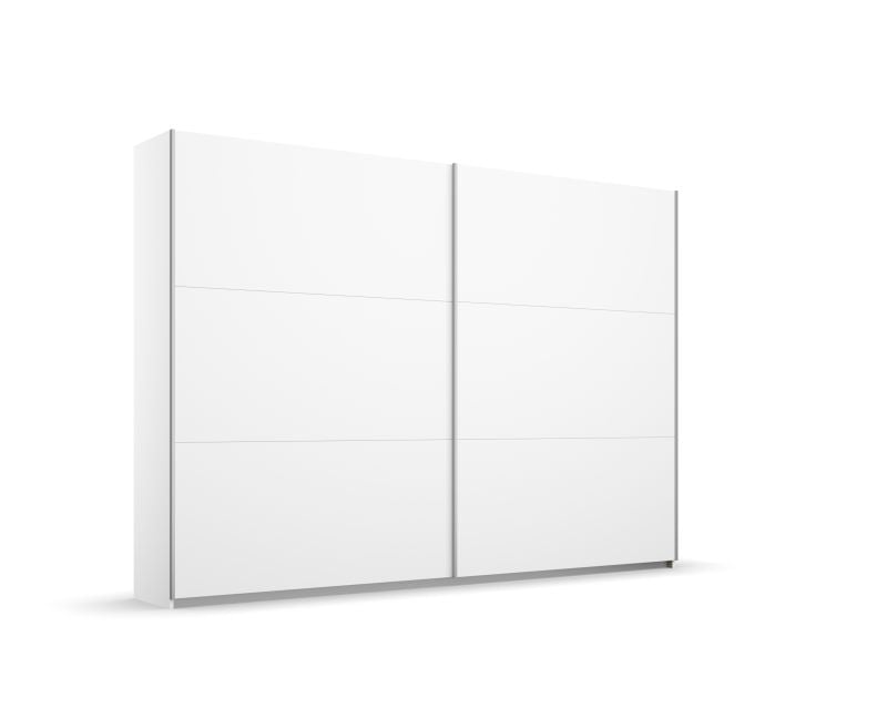 Kledingkast Aurie B261xH210cm Alpine wit incl. 3 legplanken en 3 roedes afbeelding