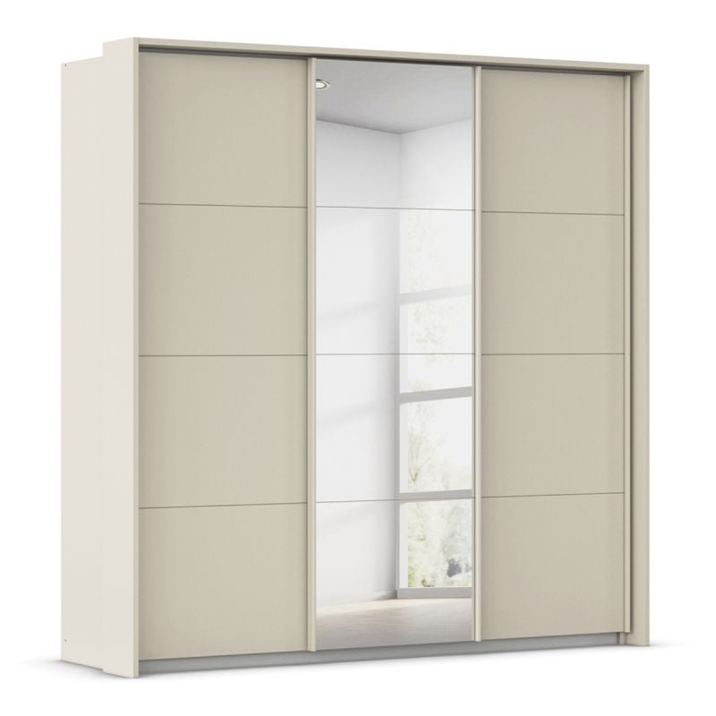Budget Home Store Kledingkast Kick B211xH214 Champagne incl. Kastindeling