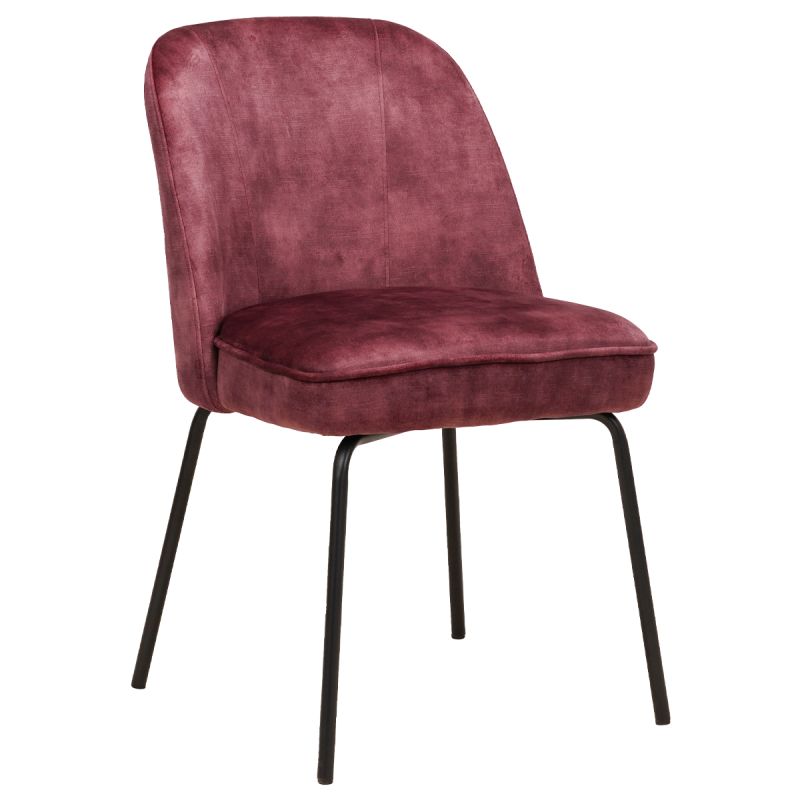Eetkamerstoel Laura Wine Red