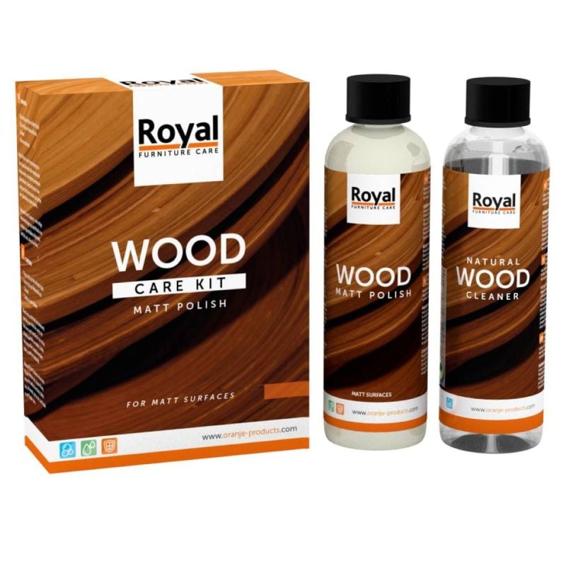Wood Care Kit - Matt Polish 2 x 250 ml afbeelding