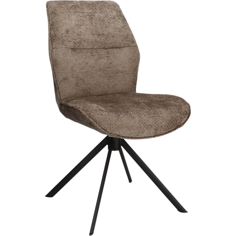 Budget Home Store Eetkamerstoel Odin zonder arm Taupe