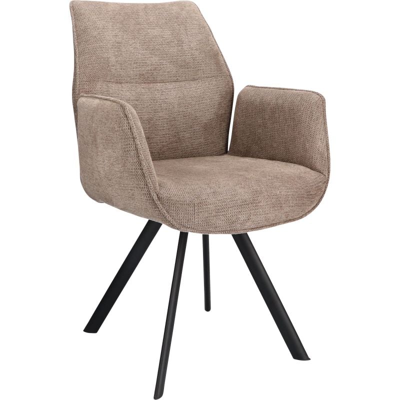 Budget Home Store Eetkamerstoel Jaël met arm Liver