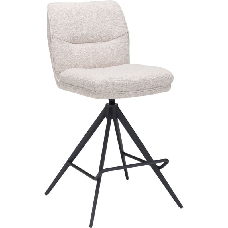 Budget Home Store Barstoel Bowie zonder arm zithoogte 65cm Naturel