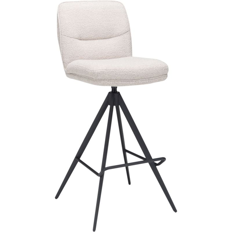 Budget Home Store Barstoel Bowie zonder arm zithoogte 80cm Naturel