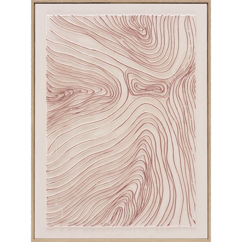 3D schilderij Organic 60x80cm afbeelding