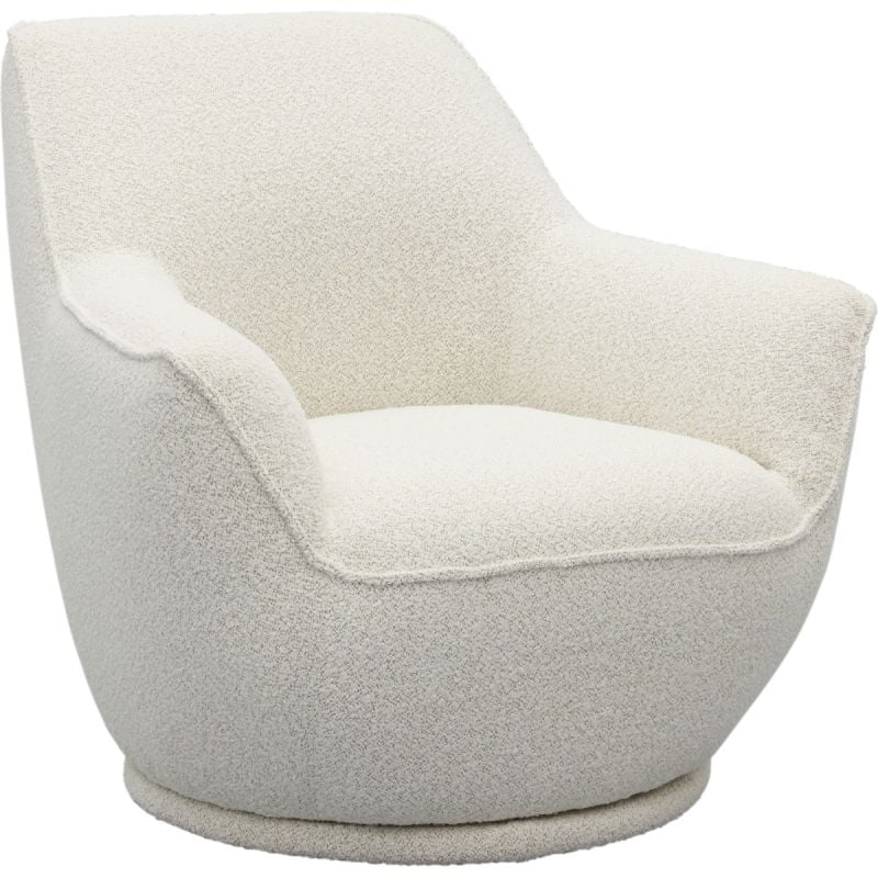 Draaifauteuil Cozy stof Cloud Natural afbeelding