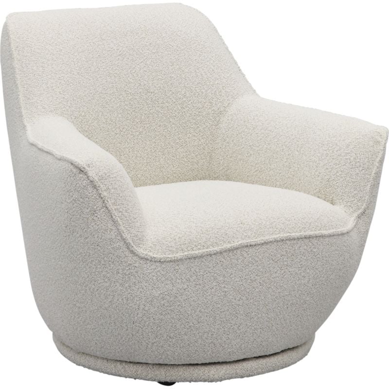 Draaifauteuil Cozy stof Cloud Natural afbeelding