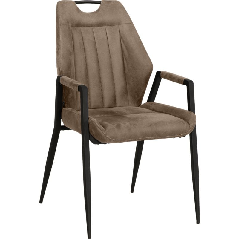 Budget Home Store Eetkamerstoel Allan Truffle