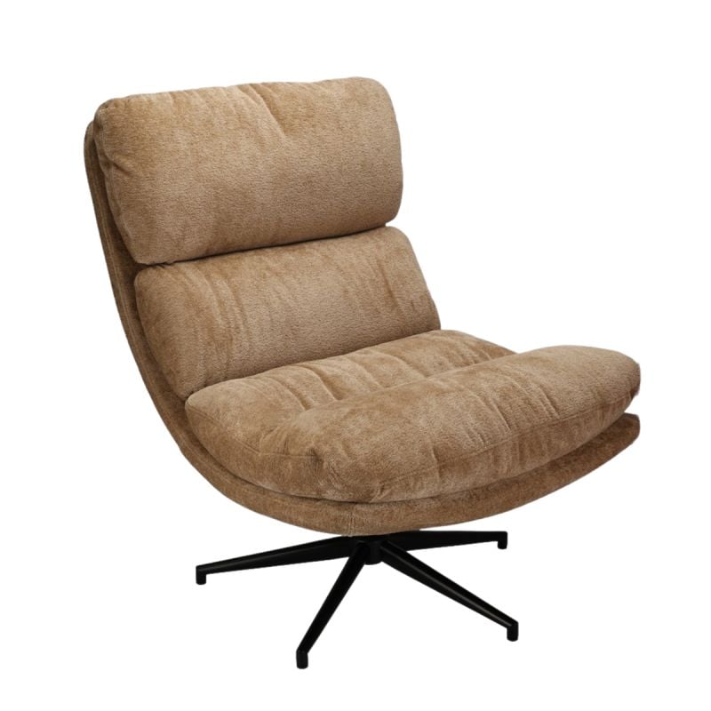 Draaifauteuil Lenny Camel